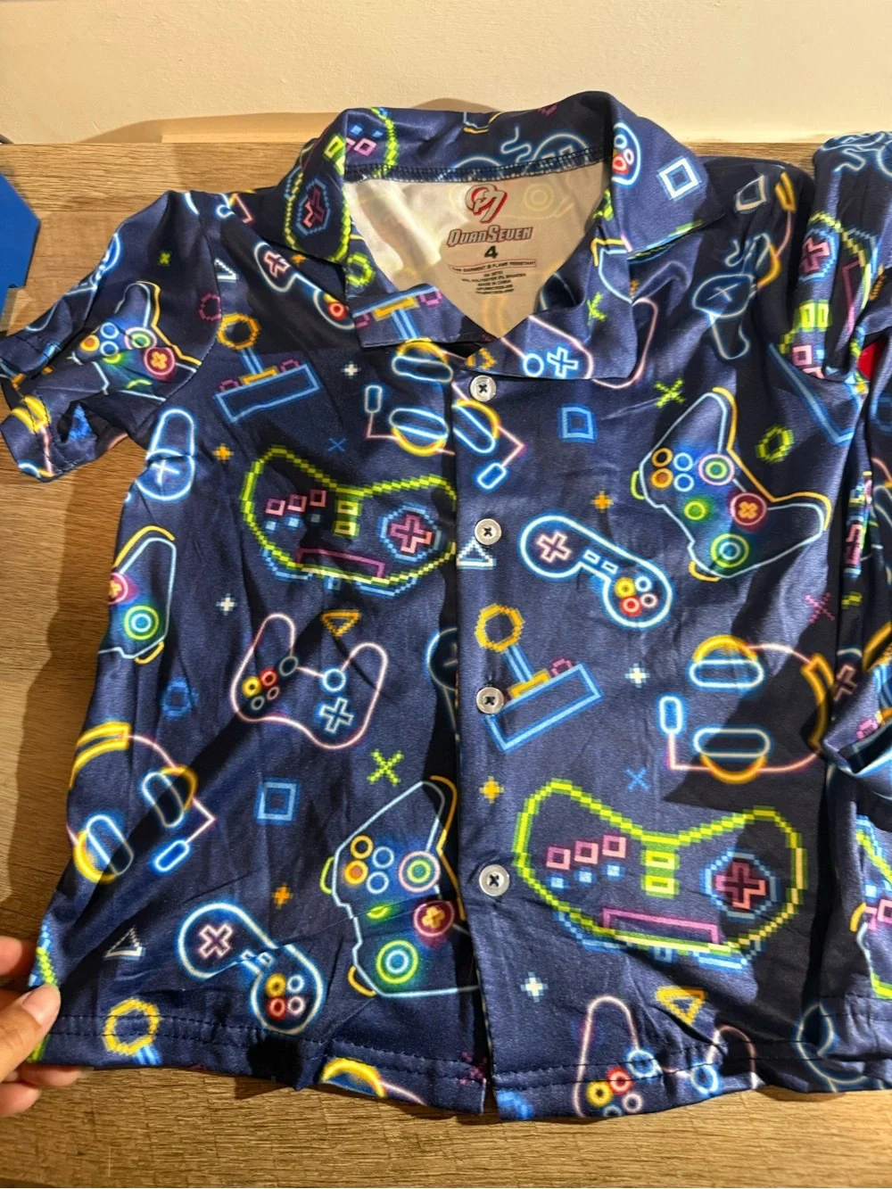 Quad Seven Boys Gaming Pajama Set